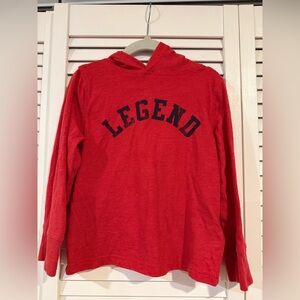 Crewcuts Red Legend Hoodie for Kids Size 2/3